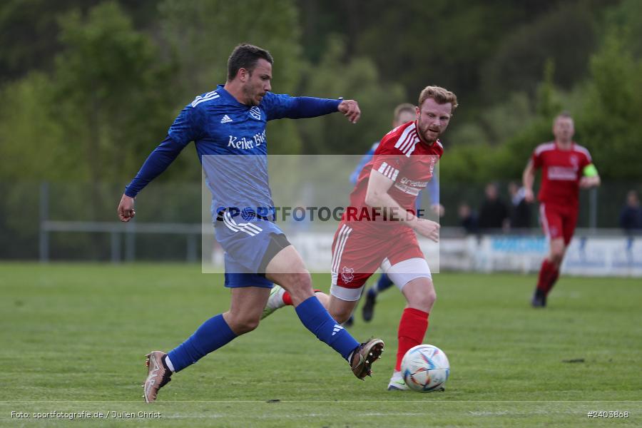 Sportgelände, Lohr, 17.04.2024, sport, action, BFV, Fussball, April 2024, 28. Spieltag, Bezirksliga Unterfranken West, SpVgg Hösbach-Bahnhof, TSV Lohr - Bild-ID: 2403868