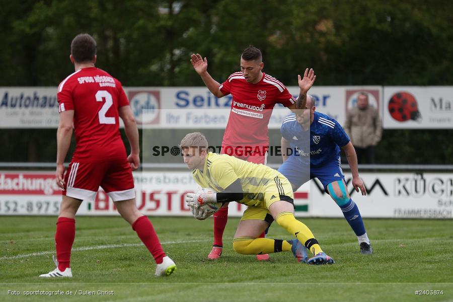 Sportgelände, Lohr, 17.04.2024, sport, action, BFV, Fussball, April 2024, 28. Spieltag, Bezirksliga Unterfranken West, SpVgg Hösbach-Bahnhof, TSV Lohr - Bild-ID: 2403874