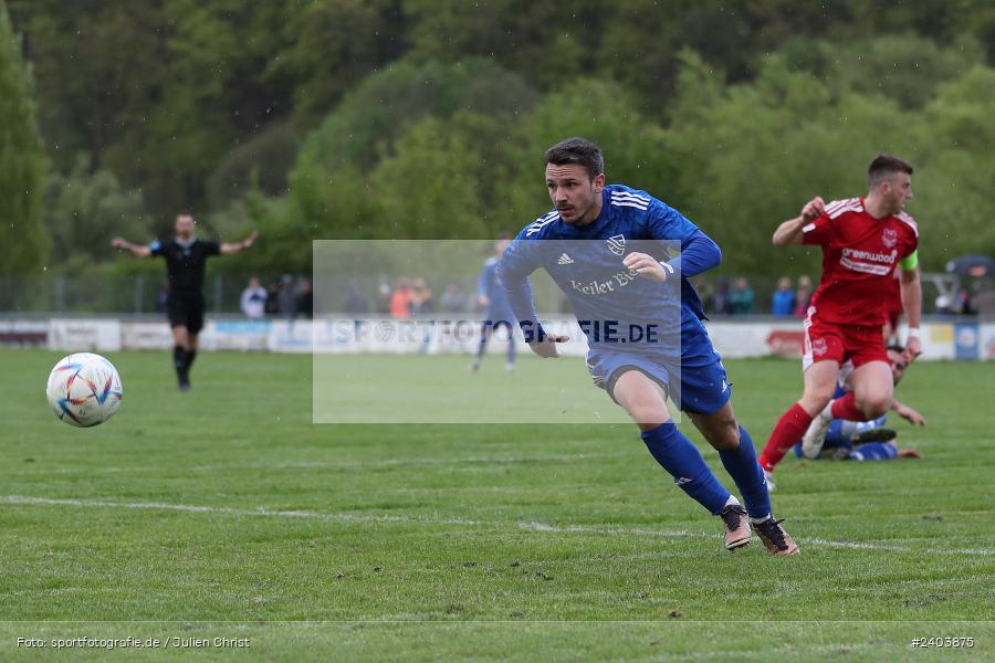 Sportgelände, Lohr, 17.04.2024, sport, action, BFV, Fussball, April 2024, 28. Spieltag, Bezirksliga Unterfranken West, SpVgg Hösbach-Bahnhof, TSV Lohr - Bild-ID: 2403875