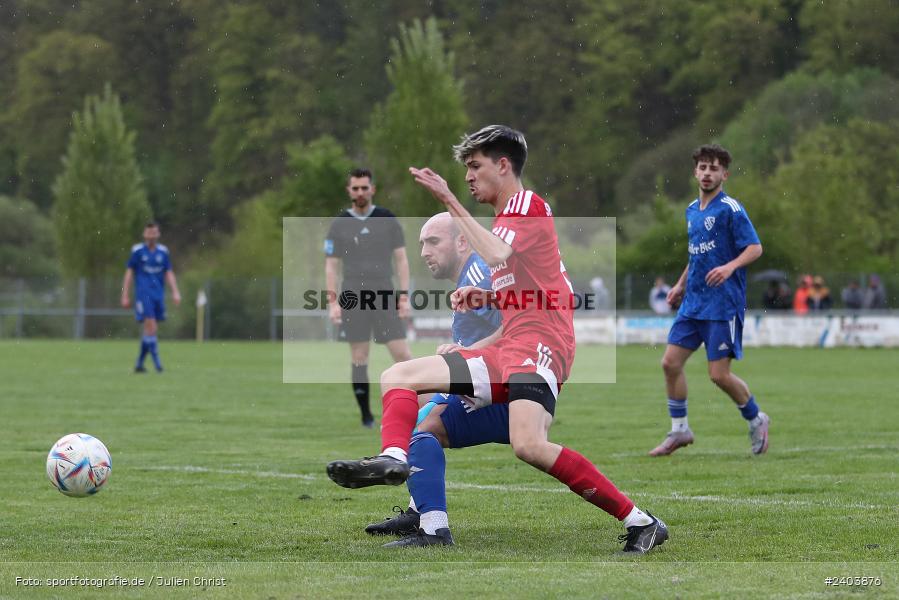 Sportgelände, Lohr, 17.04.2024, sport, action, BFV, Fussball, April 2024, 28. Spieltag, Bezirksliga Unterfranken West, SpVgg Hösbach-Bahnhof, TSV Lohr - Bild-ID: 2403876