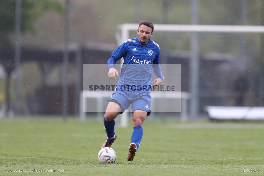 Sportgelände, Lohr, 17.04.2024, sport, action, BFV, Fussball, April 2024, 28. Spieltag, Bezirksliga Unterfranken West, SpVgg Hösbach-Bahnhof, TSV Lohr - Bild-ID: 2403878
