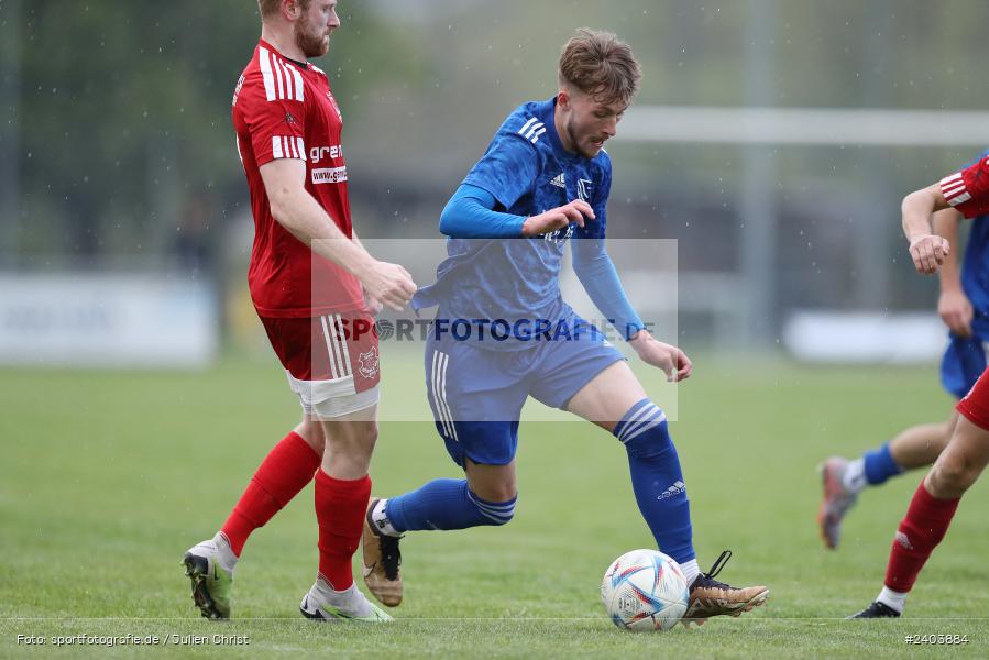Sportgelände, Lohr, 17.04.2024, sport, action, BFV, Fussball, April 2024, 28. Spieltag, Bezirksliga Unterfranken West, SpVgg Hösbach-Bahnhof, TSV Lohr - Bild-ID: 2403884
