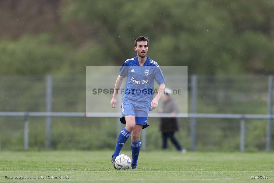 Sportgelände, Lohr, 17.04.2024, sport, action, BFV, Fussball, April 2024, 28. Spieltag, Bezirksliga Unterfranken West, SpVgg Hösbach-Bahnhof, TSV Lohr - Bild-ID: 2403886