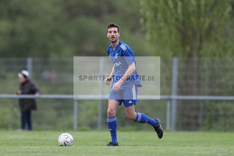 Sportgelände, Lohr, 17.04.2024, sport, action, BFV, Fussball, April 2024, 28. Spieltag, Bezirksliga Unterfranken West, SpVgg Hösbach-Bahnhof, TSV Lohr - Bild-ID: 2403887