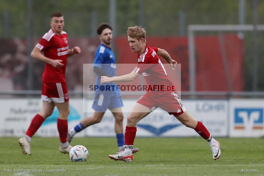 Sportgelände, Lohr, 17.04.2024, sport, action, BFV, Fussball, April 2024, 28. Spieltag, Bezirksliga Unterfranken West, SpVgg Hösbach-Bahnhof, TSV Lohr - Bild-ID: 2403896