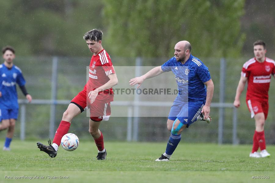 Sportgelände, Lohr, 17.04.2024, sport, action, BFV, Fussball, April 2024, 28. Spieltag, Bezirksliga Unterfranken West, SpVgg Hösbach-Bahnhof, TSV Lohr - Bild-ID: 2403902