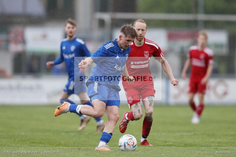 Sportgelände, Lohr, 17.04.2024, sport, action, BFV, Fussball, April 2024, 28. Spieltag, Bezirksliga Unterfranken West, SpVgg Hösbach-Bahnhof, TSV Lohr - Bild-ID: 2403903