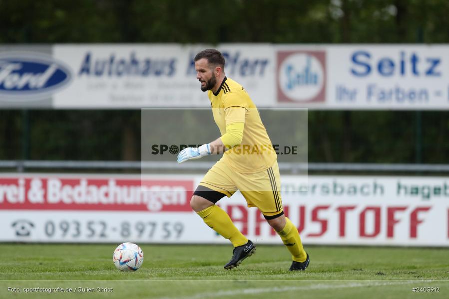 Sportgelände, Lohr, 17.04.2024, sport, action, BFV, Fussball, April 2024, 28. Spieltag, Bezirksliga Unterfranken West, SpVgg Hösbach-Bahnhof, TSV Lohr - Bild-ID: 2403912