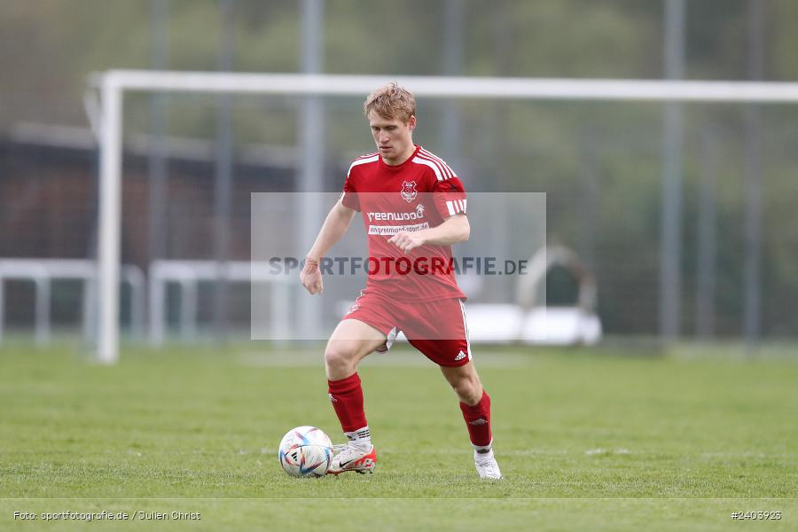 Sportgelände, Lohr, 17.04.2024, sport, action, BFV, Fussball, April 2024, 28. Spieltag, Bezirksliga Unterfranken West, SpVgg Hösbach-Bahnhof, TSV Lohr - Bild-ID: 2403923