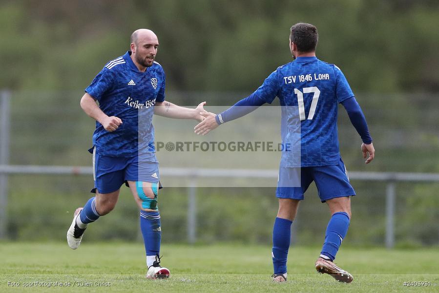 Sportgelände, Lohr, 17.04.2024, sport, action, BFV, Fussball, April 2024, 28. Spieltag, Bezirksliga Unterfranken West, SpVgg Hösbach-Bahnhof, TSV Lohr - Bild-ID: 2403931 Sportgelände, Lohr, 17.04.2024, sport, action, BFV, Fussball, April 2024, 28. Spieltag, Bezirksliga Unterfranken West, SpVgg Hösbach-Bahnhof, TSV Lohr - Bild-ID: 2403931