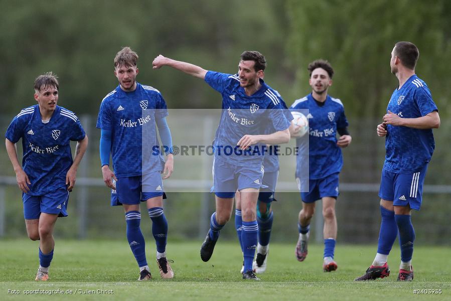 Sportgelände, Lohr, 17.04.2024, sport, action, BFV, Fussball, April 2024, 28. Spieltag, Bezirksliga Unterfranken West, SpVgg Hösbach-Bahnhof, TSV Lohr - Bild-ID: 2403935