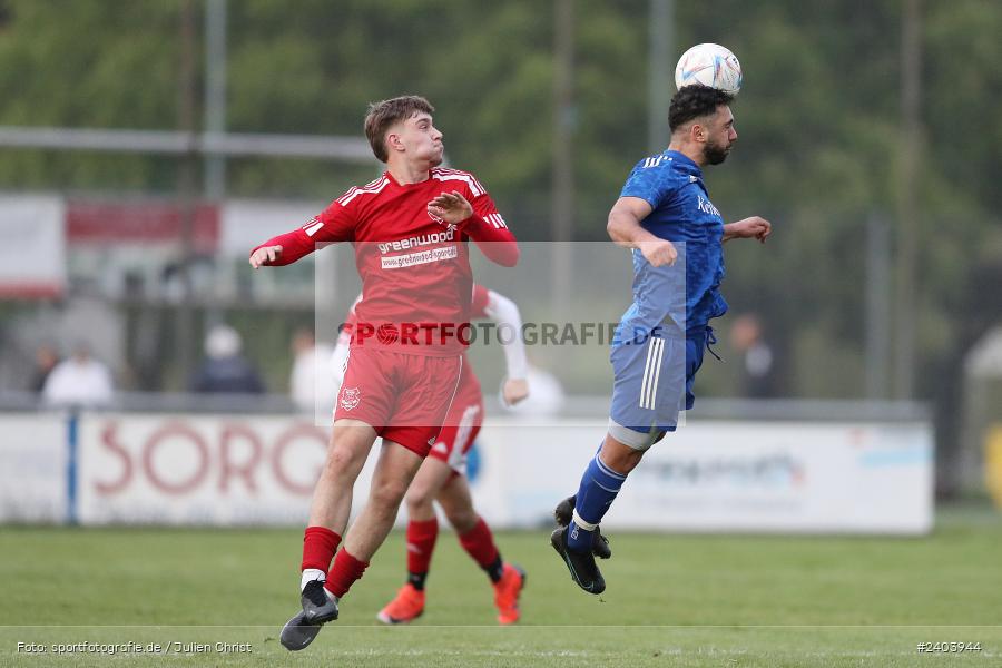 Sportgelände, Lohr, 17.04.2024, sport, action, BFV, Fussball, April 2024, 28. Spieltag, Bezirksliga Unterfranken West, SpVgg Hösbach-Bahnhof, TSV Lohr - Bild-ID: 2403944