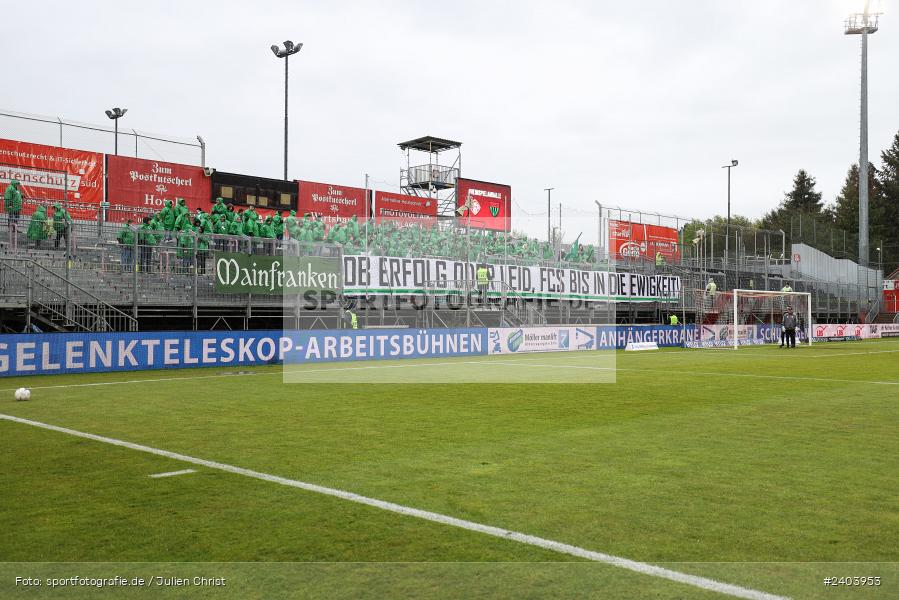 AKON Arena, Würzburg, 20.04.2024, sport, action, BFV, Fussball, April 2024, 30. Spieltag, Regionalliga Bayern, 1. FC Schweinfurt 1905, FC Würzburger Kickers - Bild-ID: 2403953