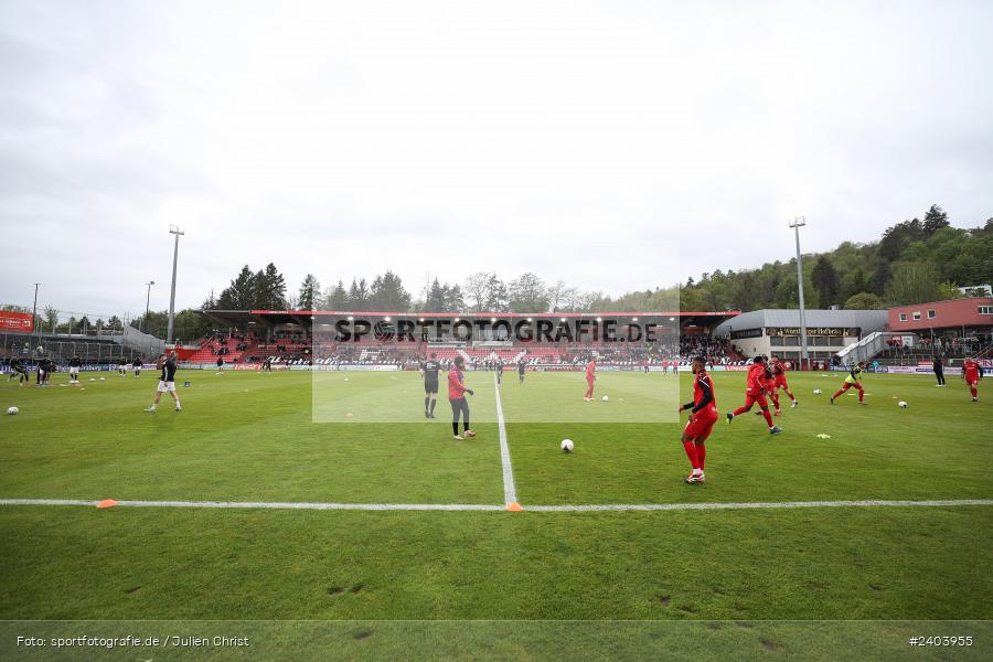 AKON Arena, Würzburg, 20.04.2024, sport, action, BFV, Fussball, April 2024, 30. Spieltag, Regionalliga Bayern, 1. FC Schweinfurt 1905, FC Würzburger Kickers - Bild-ID: 2403955
