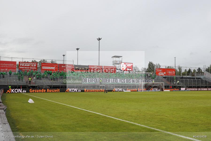 AKON Arena, Würzburg, 20.04.2024, sport, action, BFV, Fussball, April 2024, 30. Spieltag, Regionalliga Bayern, 1. FC Schweinfurt 1905, FC Würzburger Kickers - Bild-ID: 2403958