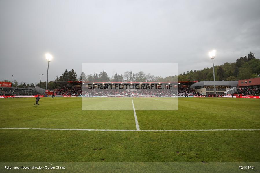 AKON Arena, Würzburg, 20.04.2024, sport, action, BFV, Fussball, April 2024, 30. Spieltag, Regionalliga Bayern, 1. FC Schweinfurt 1905, FC Würzburger Kickers - Bild-ID: 2403961