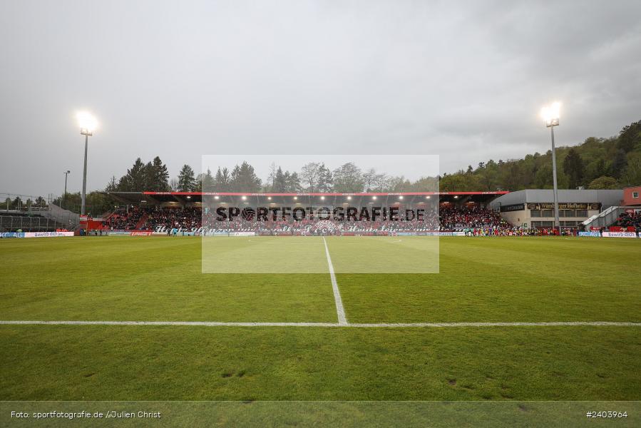 AKON Arena, Würzburg, 20.04.2024, sport, action, BFV, Fussball, April 2024, 30. Spieltag, Regionalliga Bayern, 1. FC Schweinfurt 1905, FC Würzburger Kickers - Bild-ID: 2403964