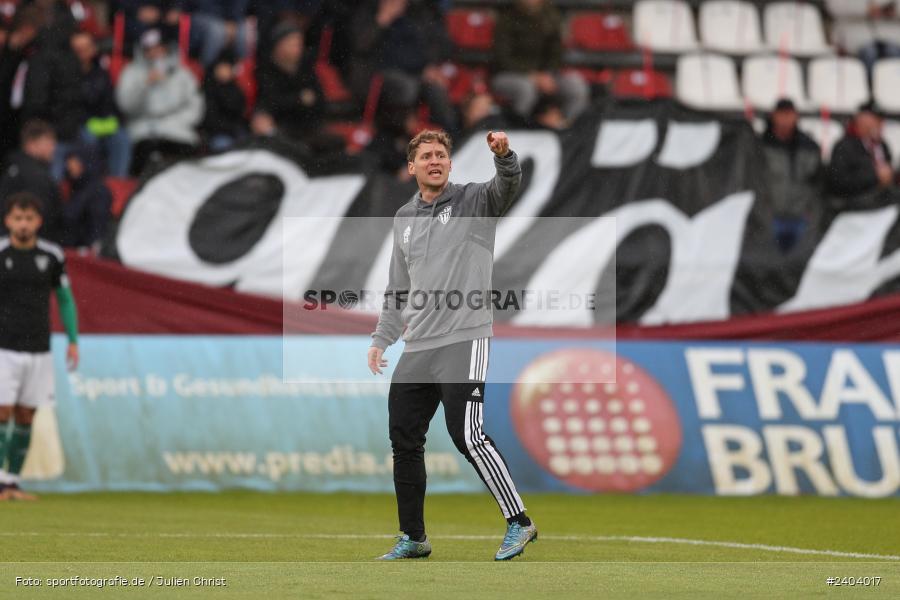 AKON Arena, Würzburg, 20.04.2024, sport, action, BFV, Fussball, April 2024, 30. Spieltag, Regionalliga Bayern, 1. FC Schweinfurt 1905, FC Würzburger Kickers - Bild-ID: 2404017