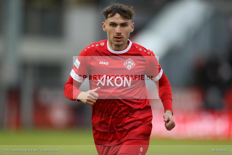 AKON Arena, Würzburg, 20.04.2024, sport, action, BFV, Fussball, April 2024, 30. Spieltag, Regionalliga Bayern, 1. FC Schweinfurt 1905, FC Würzburger Kickers - Bild-ID: 2404035