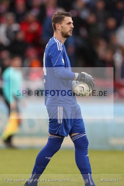AKON Arena, Würzburg, 20.04.2024, sport, action, BFV, Fussball, April 2024, 30. Spieltag, Regionalliga Bayern, 1. FC Schweinfurt 1905, FC Würzburger Kickers - Bild-ID: 2404041