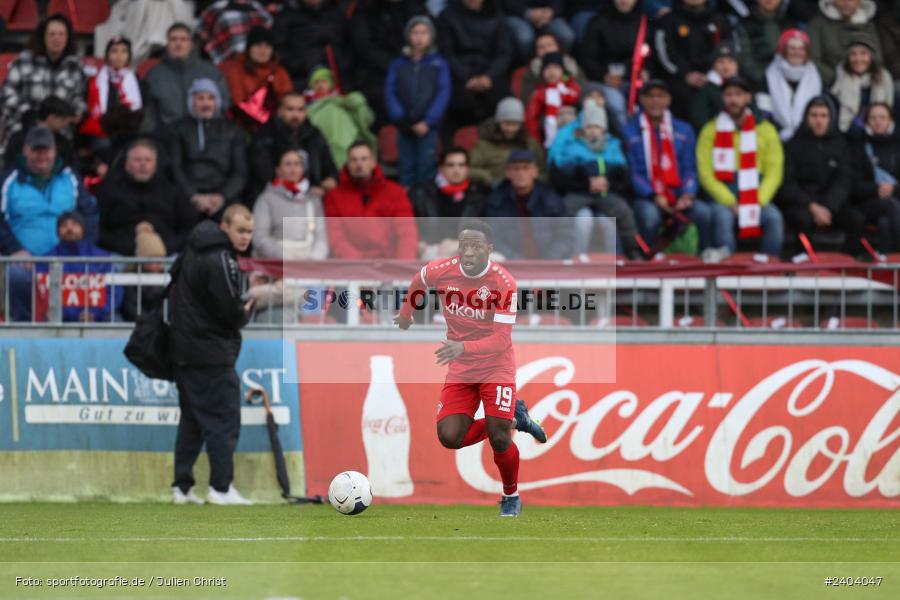 AKON Arena, Würzburg, 20.04.2024, sport, action, BFV, Fussball, April 2024, 30. Spieltag, Regionalliga Bayern, 1. FC Schweinfurt 1905, FC Würzburger Kickers - Bild-ID: 2404047