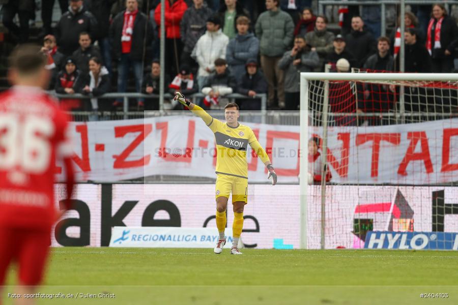 AKON Arena, Würzburg, 20.04.2024, sport, action, BFV, Fussball, April 2024, 30. Spieltag, Regionalliga Bayern, 1. FC Schweinfurt 1905, FC Würzburger Kickers - Bild-ID: 2404103