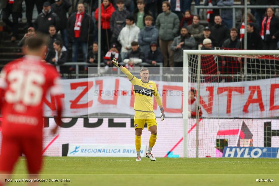 AKON Arena, Würzburg, 20.04.2024, sport, action, BFV, Fussball, April 2024, 30. Spieltag, Regionalliga Bayern, 1. FC Schweinfurt 1905, FC Würzburger Kickers - Bild-ID: 2404104