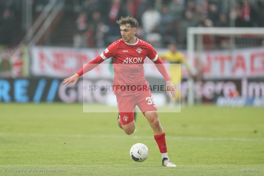 AKON Arena, Würzburg, 20.04.2024, sport, action, BFV, Fussball, April 2024, 30. Spieltag, Regionalliga Bayern, 1. FC Schweinfurt 1905, FC Würzburger Kickers - Bild-ID: 2404106
