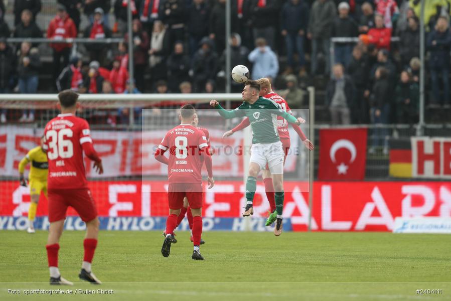 AKON Arena, Würzburg, 20.04.2024, sport, action, BFV, Fussball, April 2024, 30. Spieltag, Regionalliga Bayern, 1. FC Schweinfurt 1905, FC Würzburger Kickers - Bild-ID: 2404111