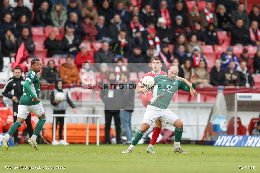 AKON Arena, Würzburg, 20.04.2024, sport, action, BFV, Fussball, April 2024, 30. Spieltag, Regionalliga Bayern, 1. FC Schweinfurt 1905, FC Würzburger Kickers - Bild-ID: 2404133