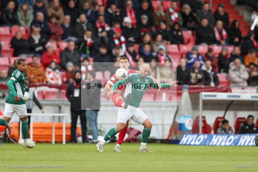 AKON Arena, Würzburg, 20.04.2024, sport, action, BFV, Fussball, April 2024, 30. Spieltag, Regionalliga Bayern, 1. FC Schweinfurt 1905, FC Würzburger Kickers - Bild-ID: 2404136