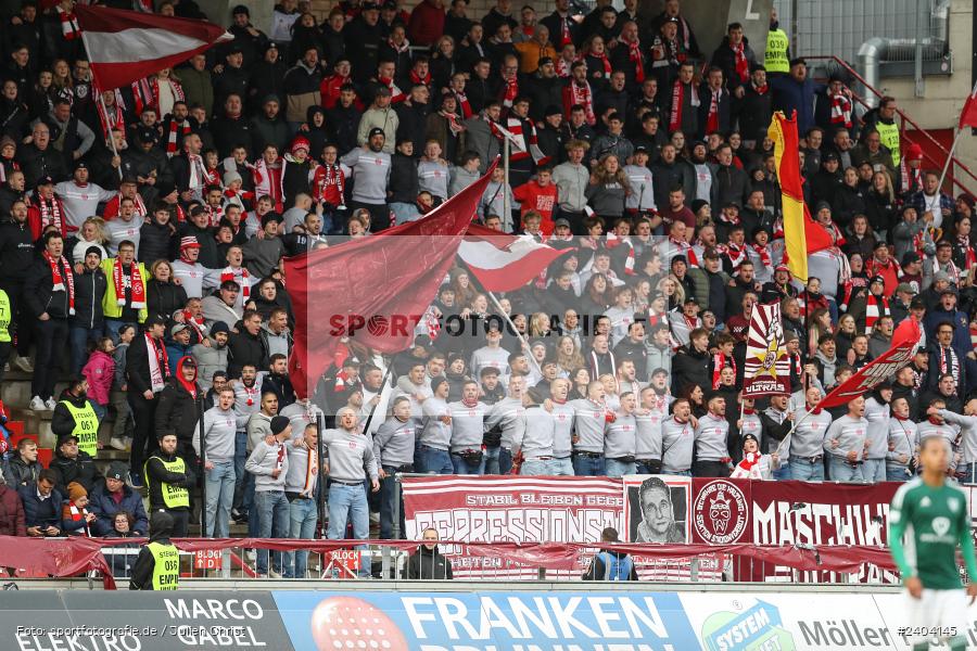 AKON Arena, Würzburg, 20.04.2024, sport, action, BFV, Fussball, April 2024, 30. Spieltag, Regionalliga Bayern, 1. FC Schweinfurt 1905, FC Würzburger Kickers - Bild-ID: 2404145
