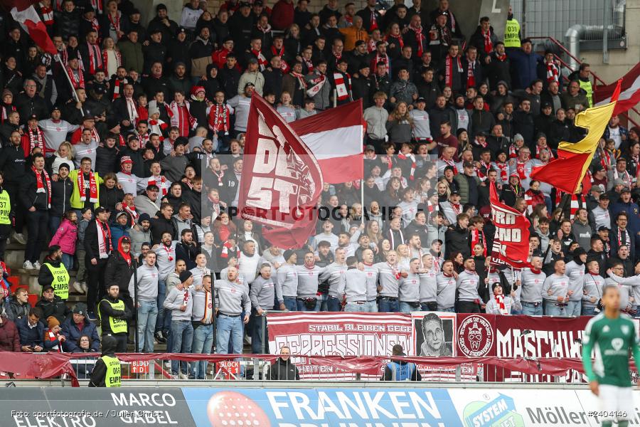 AKON Arena, Würzburg, 20.04.2024, sport, action, BFV, Fussball, April 2024, 30. Spieltag, Regionalliga Bayern, 1. FC Schweinfurt 1905, FC Würzburger Kickers - Bild-ID: 2404146