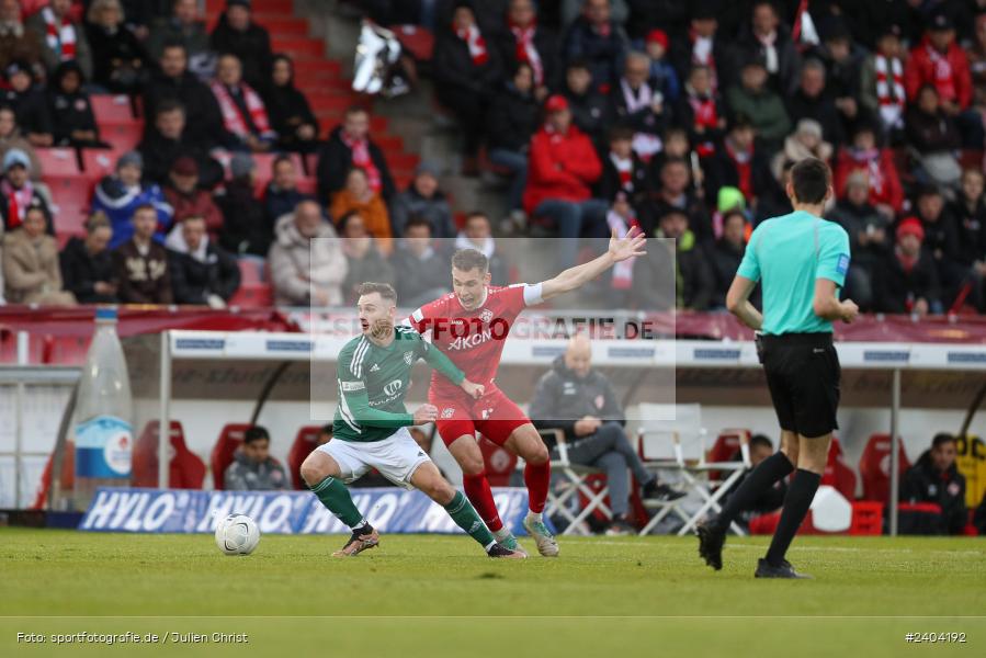 AKON Arena, Würzburg, 20.04.2024, sport, action, BFV, Fussball, April 2024, 30. Spieltag, Regionalliga Bayern, 1. FC Schweinfurt 1905, FC Würzburger Kickers - Bild-ID: 2404192