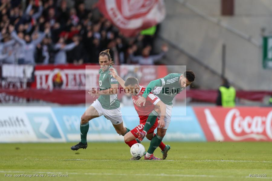 AKON Arena, Würzburg, 20.04.2024, sport, action, BFV, Fussball, April 2024, 30. Spieltag, Regionalliga Bayern, 1. FC Schweinfurt 1905, FC Würzburger Kickers - Bild-ID: 2404200