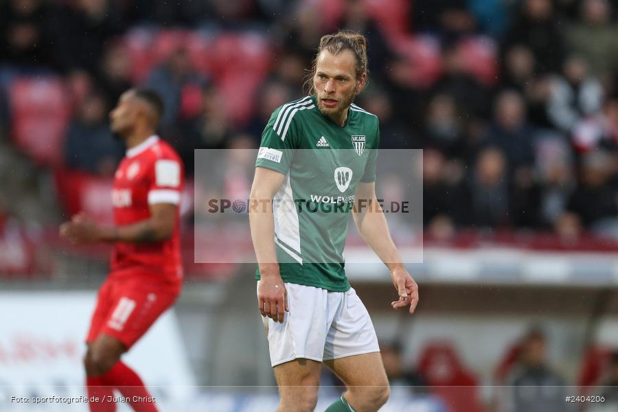 AKON Arena, Würzburg, 20.04.2024, sport, action, BFV, Fussball, April 2024, 30. Spieltag, Regionalliga Bayern, 1. FC Schweinfurt 1905, FC Würzburger Kickers - Bild-ID: 2404206