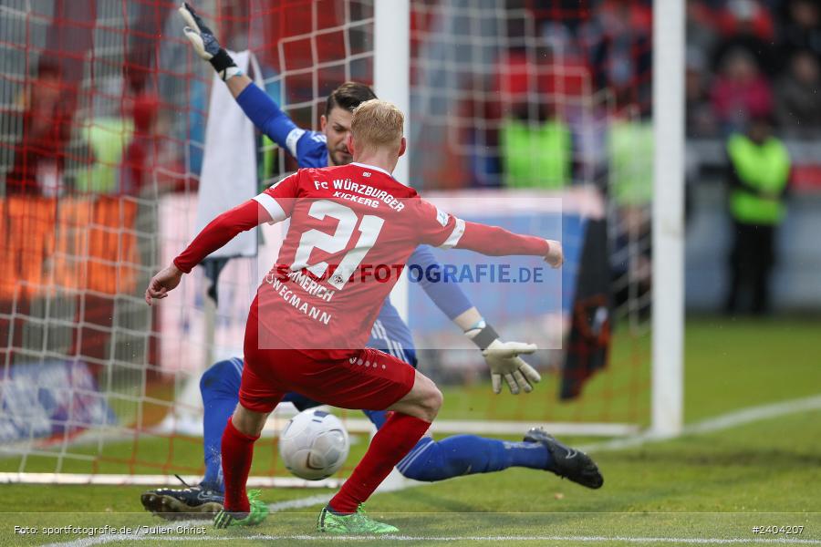 AKON Arena, Würzburg, 20.04.2024, sport, action, BFV, Fussball, April 2024, 30. Spieltag, Regionalliga Bayern, 1. FC Schweinfurt 1905, FC Würzburger Kickers - Bild-ID: 2404207