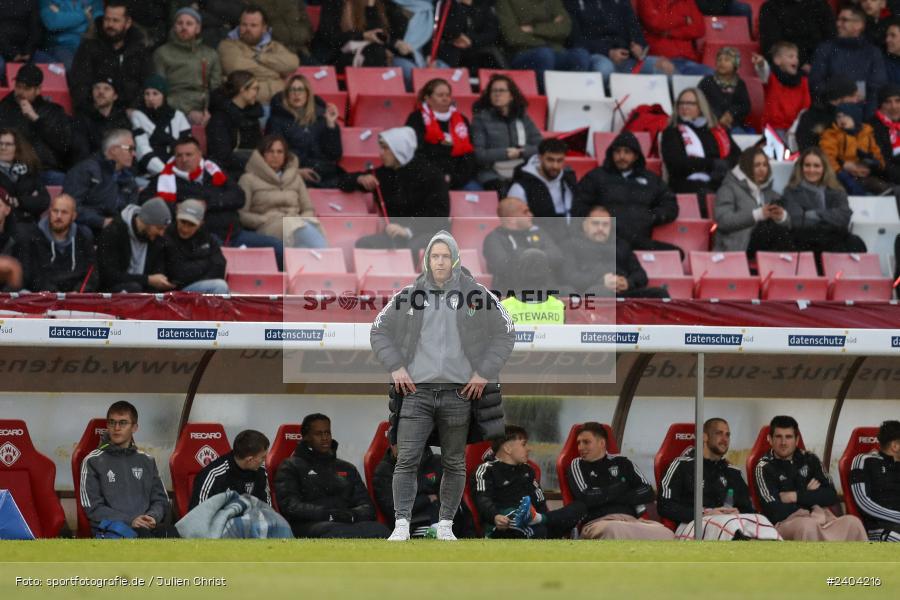 AKON Arena, Würzburg, 20.04.2024, sport, action, BFV, Fussball, April 2024, 30. Spieltag, Regionalliga Bayern, 1. FC Schweinfurt 1905, FC Würzburger Kickers - Bild-ID: 2404216