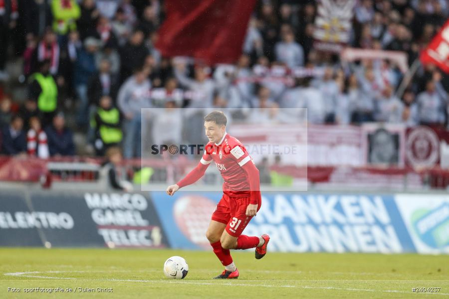 AKON Arena, Würzburg, 20.04.2024, sport, action, BFV, Fussball, April 2024, 30. Spieltag, Regionalliga Bayern, 1. FC Schweinfurt 1905, FC Würzburger Kickers - Bild-ID: 2404237