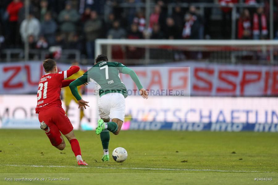 AKON Arena, Würzburg, 20.04.2024, sport, action, BFV, Fussball, April 2024, 30. Spieltag, Regionalliga Bayern, 1. FC Schweinfurt 1905, FC Würzburger Kickers - Bild-ID: 2404243