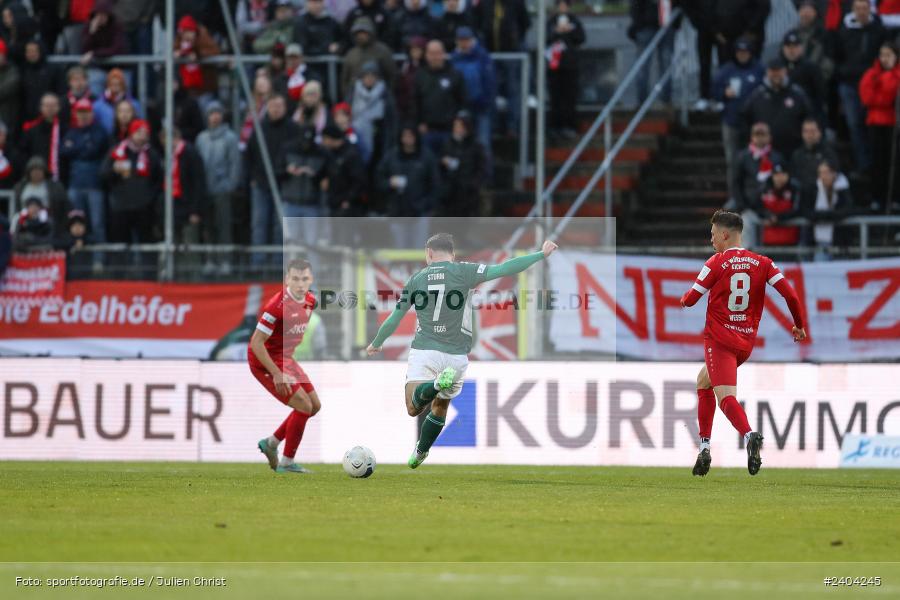 AKON Arena, Würzburg, 20.04.2024, sport, action, BFV, Fussball, April 2024, 30. Spieltag, Regionalliga Bayern, 1. FC Schweinfurt 1905, FC Würzburger Kickers - Bild-ID: 2404245