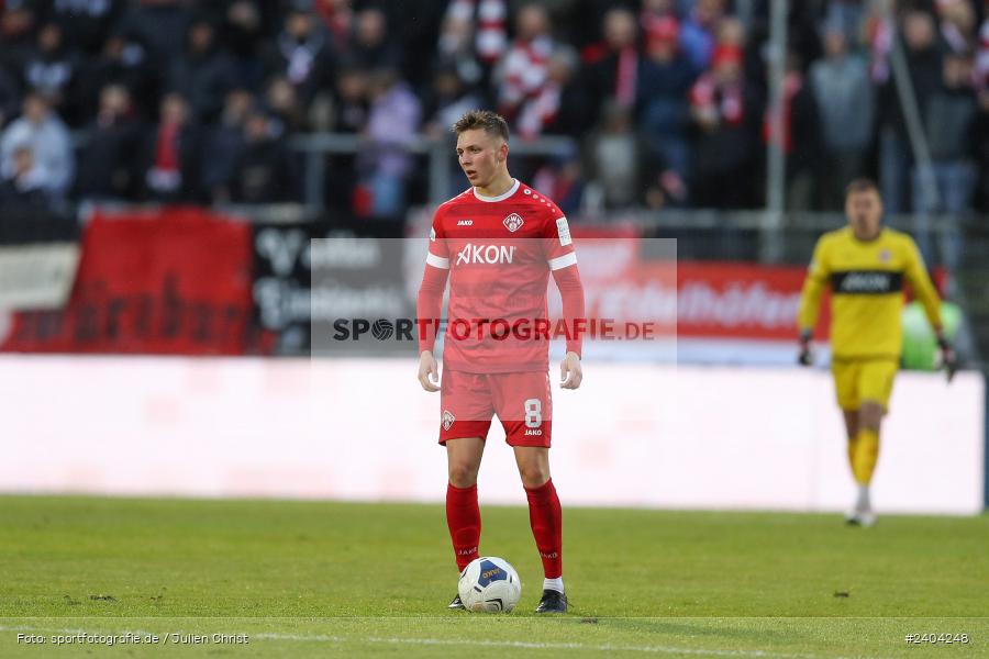AKON Arena, Würzburg, 20.04.2024, sport, action, BFV, Fussball, April 2024, 30. Spieltag, Regionalliga Bayern, 1. FC Schweinfurt 1905, FC Würzburger Kickers - Bild-ID: 2404248