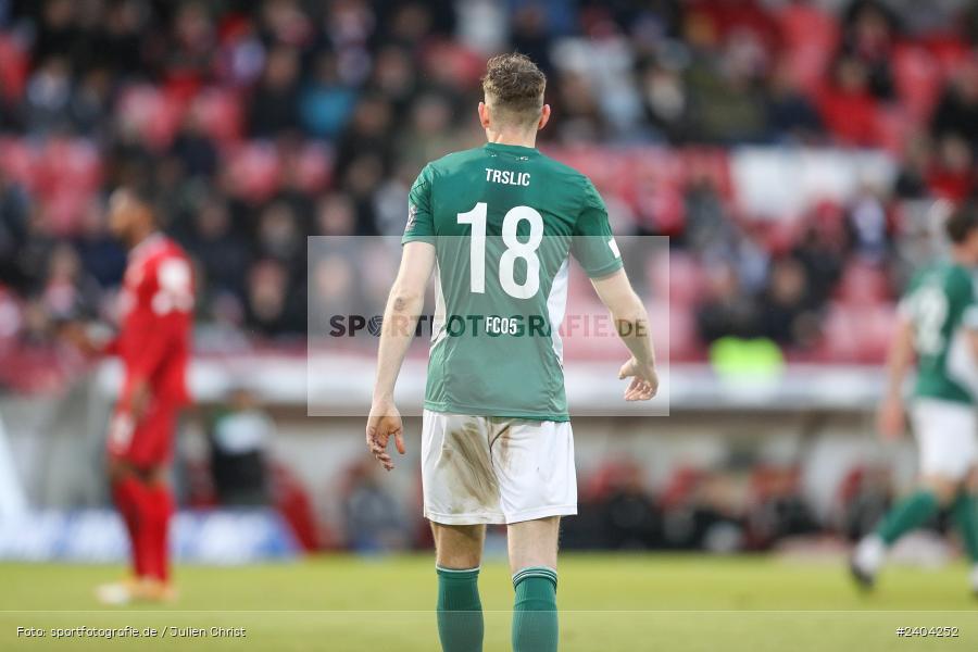 AKON Arena, Würzburg, 20.04.2024, sport, action, BFV, Fussball, April 2024, 30. Spieltag, Regionalliga Bayern, 1. FC Schweinfurt 1905, FC Würzburger Kickers - Bild-ID: 2404252