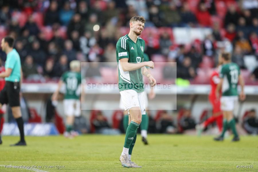 AKON Arena, Würzburg, 20.04.2024, sport, action, BFV, Fussball, April 2024, 30. Spieltag, Regionalliga Bayern, 1. FC Schweinfurt 1905, FC Würzburger Kickers - Bild-ID: 2404253