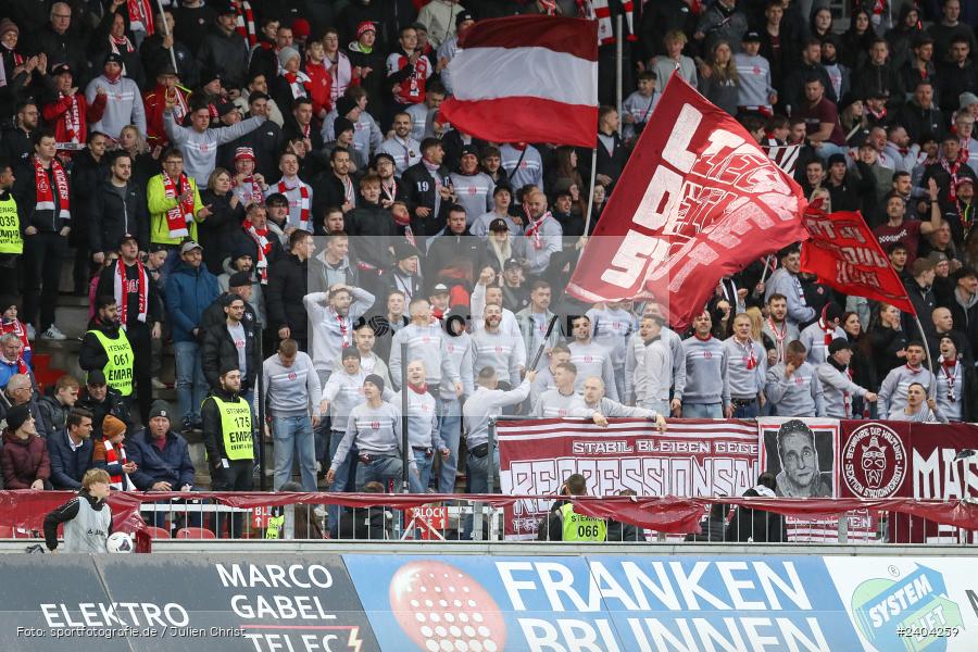 AKON Arena, Würzburg, 20.04.2024, sport, action, BFV, Fussball, April 2024, 30. Spieltag, Regionalliga Bayern, 1. FC Schweinfurt 1905, FC Würzburger Kickers - Bild-ID: 2404259