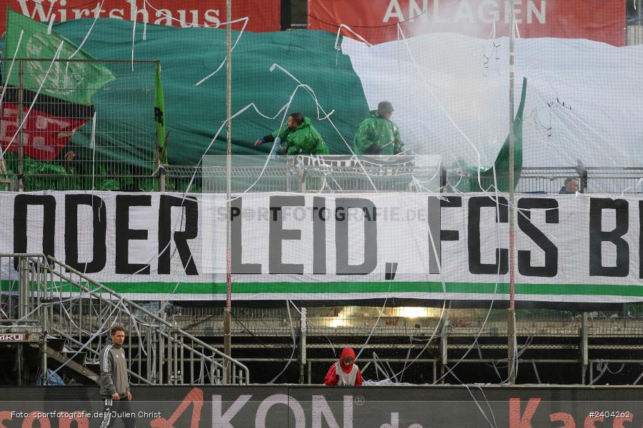 AKON Arena, Würzburg, 20.04.2024, sport, action, BFV, Fussball, April 2024, 30. Spieltag, Regionalliga Bayern, 1. FC Schweinfurt 1905, FC Würzburger Kickers - Bild-ID: 2404262