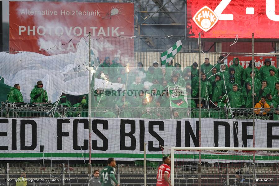 AKON Arena, Würzburg, 20.04.2024, sport, action, BFV, Fussball, April 2024, 30. Spieltag, Regionalliga Bayern, 1. FC Schweinfurt 1905, FC Würzburger Kickers - Bild-ID: 2404267