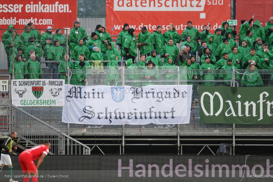 AKON Arena, Würzburg, 20.04.2024, sport, action, BFV, Fussball, April 2024, 30. Spieltag, Regionalliga Bayern, 1. FC Schweinfurt 1905, FC Würzburger Kickers - Bild-ID: 2404268
