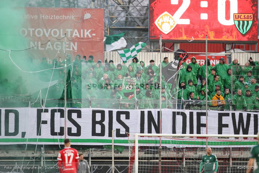 AKON Arena, Würzburg, 20.04.2024, sport, action, BFV, Fussball, April 2024, 30. Spieltag, Regionalliga Bayern, 1. FC Schweinfurt 1905, FC Würzburger Kickers - Bild-ID: 2404270 AKON Arena, Würzburg, 20.04.2024, sport, action, BFV, Fussball, April 2024, 30. Spieltag, Regionalliga Bayern, 1. FC Schweinfurt 1905, FC Würzburger Kickers - Bild-ID: 2404270