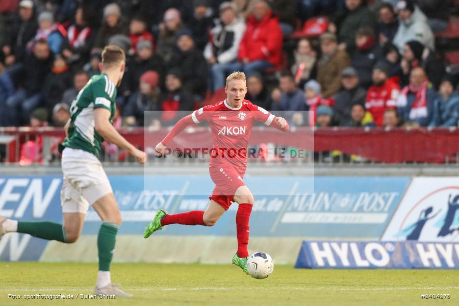 AKON Arena, Würzburg, 20.04.2024, sport, action, BFV, Fussball, April 2024, 30. Spieltag, Regionalliga Bayern, 1. FC Schweinfurt 1905, FC Würzburger Kickers - Bild-ID: 2404273 AKON Arena, Würzburg, 20.04.2024, sport, action, BFV, Fussball, April 2024, 30. Spieltag, Regionalliga Bayern, 1. FC Schweinfurt 1905, FC Würzburger Kickers - Bild-ID: 2404273